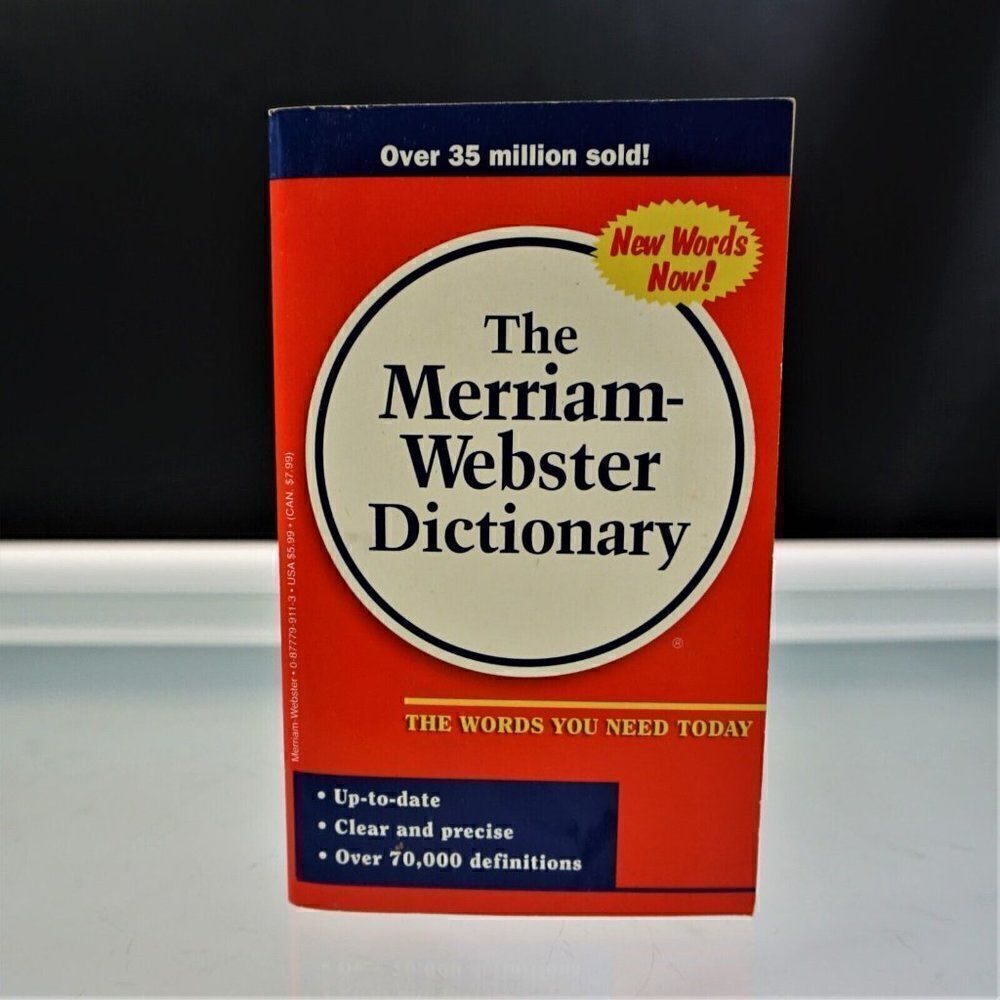 Merriam-Webster Dictionary 1997 Paperback 